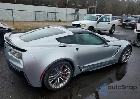 2017 Chevrolet Corvette Z06 3Lz из США, поврежденный, VIN 1G1YU2D65H5604233